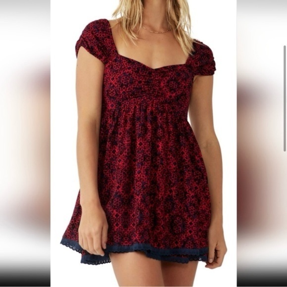 Free People Tabitha Mini Dress XS NWT - Picture 1 of 5